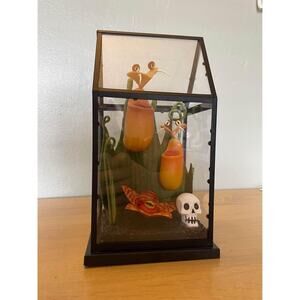 Target Halloween Hide and Eek Pitcher Plant Terrarium Greenhouse display